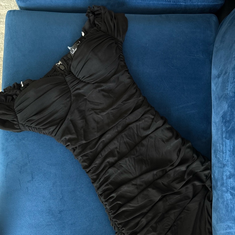Lulu's Elegant Black Dress